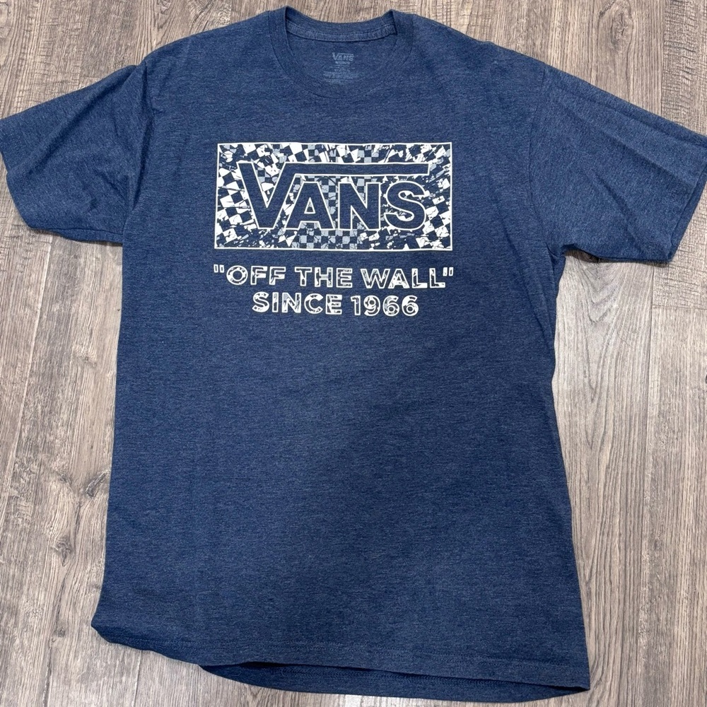 Vans Men's Navy Graphic Tee